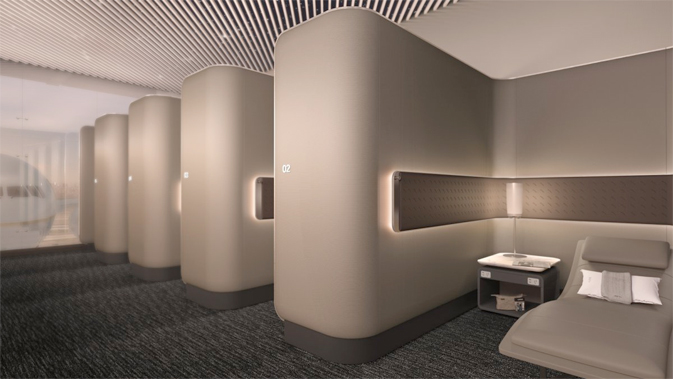Polaris Lounge rendering