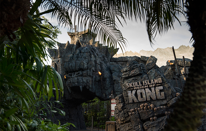 Enter at your own risk! Skull Island: Reign of Kong officially opens