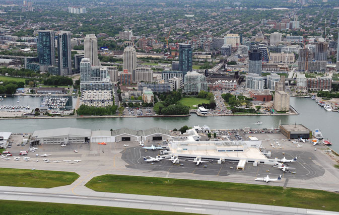 Busiest month for Billy Bishop Airport, for second month running