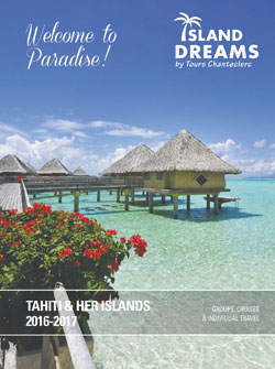 Tours Chanteclerc's first English brochure features Tahiti