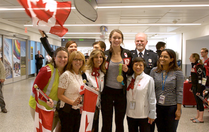 Air Canada proudly brings Canada’s Olympic athletes home