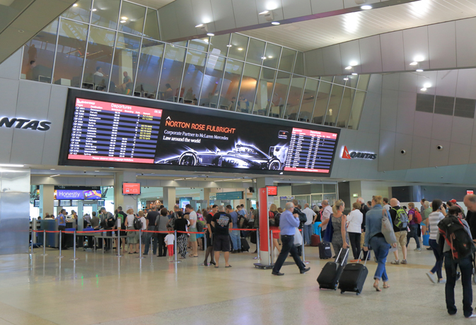 Australian airport strikes expected next week