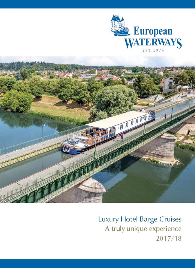 10% off select departures with European Waterways’ 2017 brochure