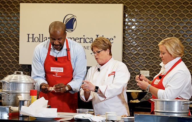 Holland America partners with America's Test Kitchen for new ‘hands-on’ dining experience