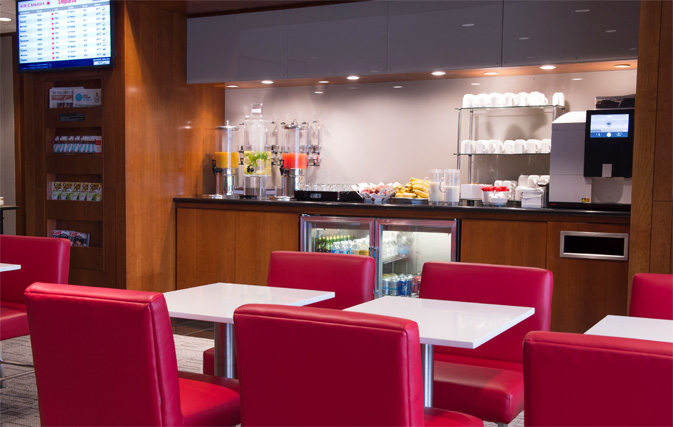 Air Canada debuts 3rd Maple Leaf Lounge in the U.S. at Newark airport