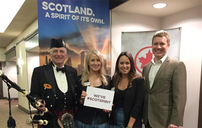 Visit Scotland, Air Canada partner on agent education program