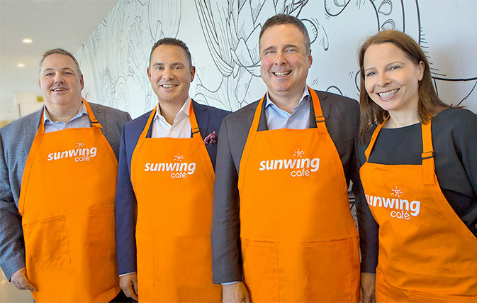 Sunwing partners with celebrity chef for Sunwing Café menu