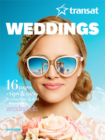 Transat releases new Weddings brochure with special ‘Weddingbells’ feature 