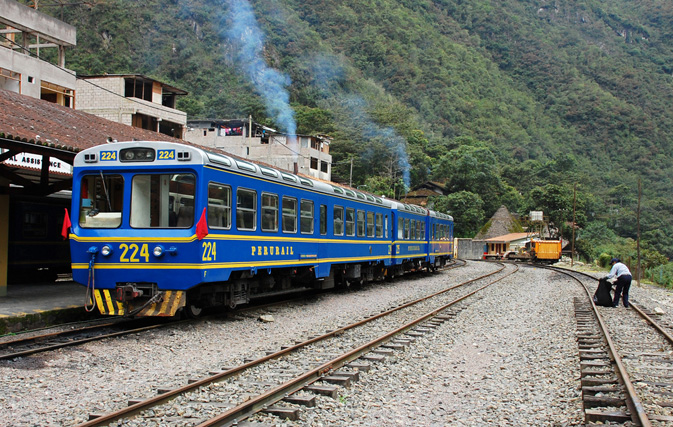 Peru's Machu Picchu tourist train suspended for protest