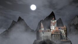 Canadians win night at Dracula's Castle sleeping in coffin