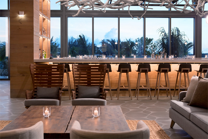 Ave, the resort's signature restaurant, Courtesy of Kimpton Seafire Resort + Spa