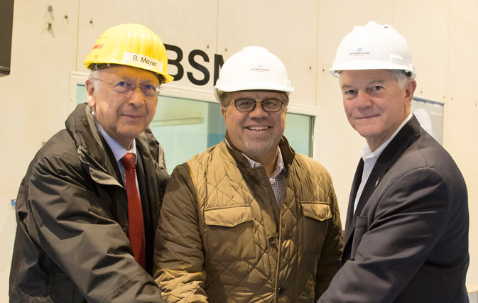 Norwegian Cruise Line makes first steel cut on brand new Norwegian Bliss