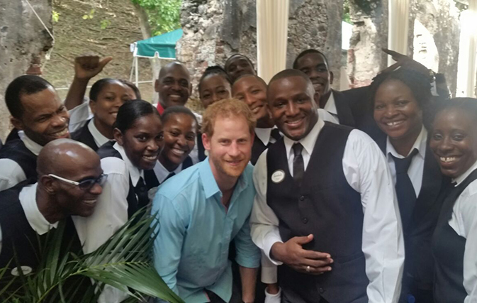 Royal sighting! Prince Harry checks into Sandals Grande St. Lucian