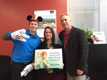 Walt Disney Parks sales team promotes 25% Canadian offer across Canada