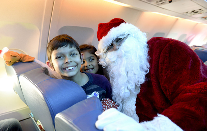 Magic in the air with Transat’s annual ‘Flights in Search of Santa’