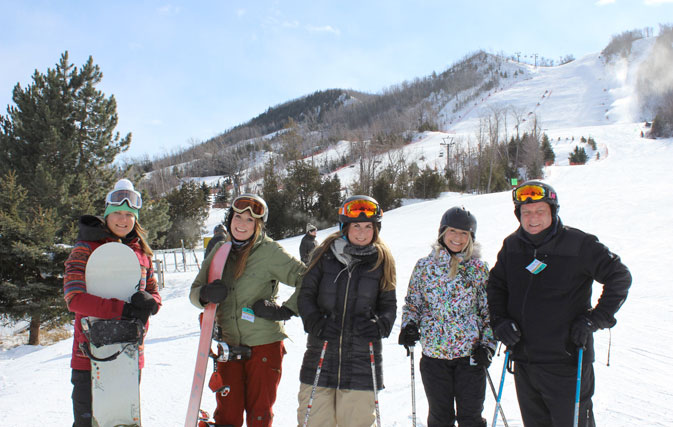2nd annual Travel Trade Ski Day enjoys perfect weather conditions