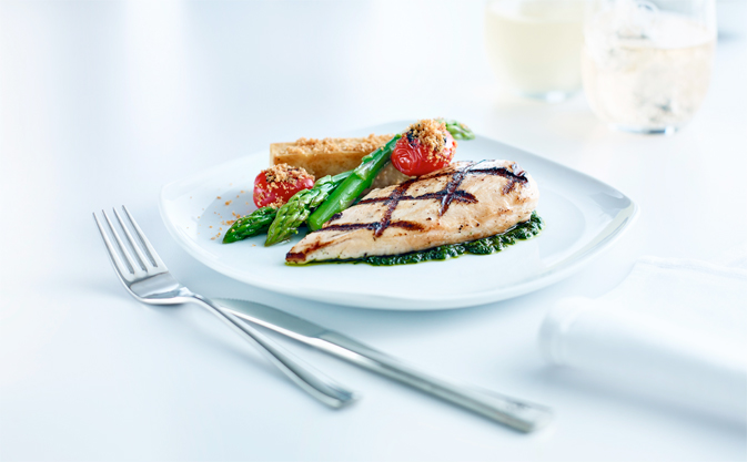 Air Canada's new International Business Class Meals