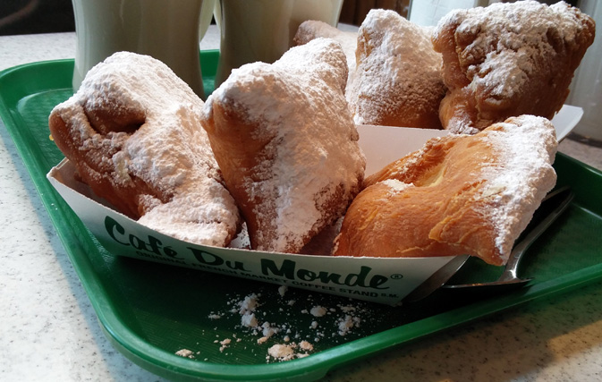 Cafe du Monde's famous beignets