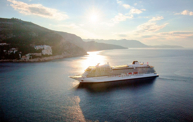 Viking Sky sets sail on maiden voyage through the Mediterranean