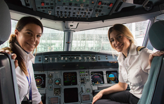 #BeBoldForChange: All-women crews for Lufthansa Group