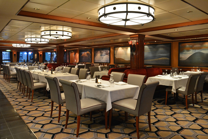 Cagney's Steakhouse onboard Norwegian Pearl