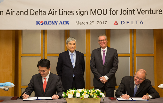 Delta, Korean Air deepen ties with new agreement