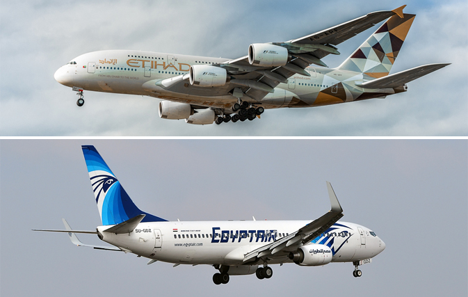 EgyptAir, Etihad sign codeshare agreement