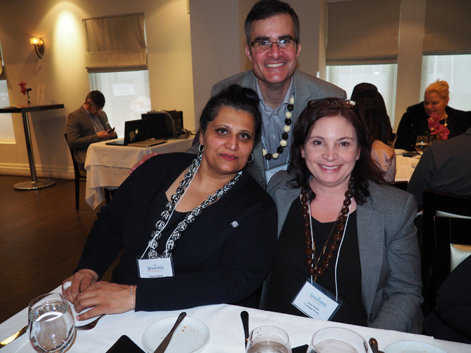 2. From l-r: Punam Pathak, Senior Vice President, Sales & Marketing, Flight Centre Travel Group; Colin Wood, Colin Wood, Account Director, Hawaii Tourism Canada; Anita Emilio, Vice President, Sales, Trafalgar Tours.