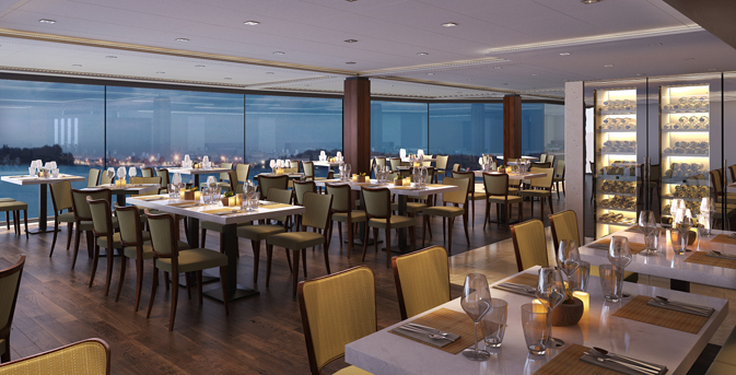 MSC Meraviglia Marketplace buffet seats up to 1345 guests