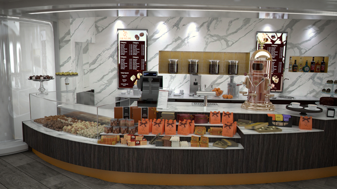 MSC Meraviglia will feature the first chocolate atelier and creperie at sea