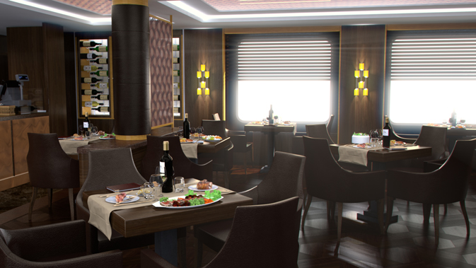 MSC Meraviglia will offer guests an authentic American Steakhouse concept - The Butcher's Cut