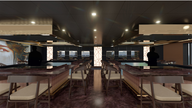 MSC Seaside will feature a new Teppanyaki concept