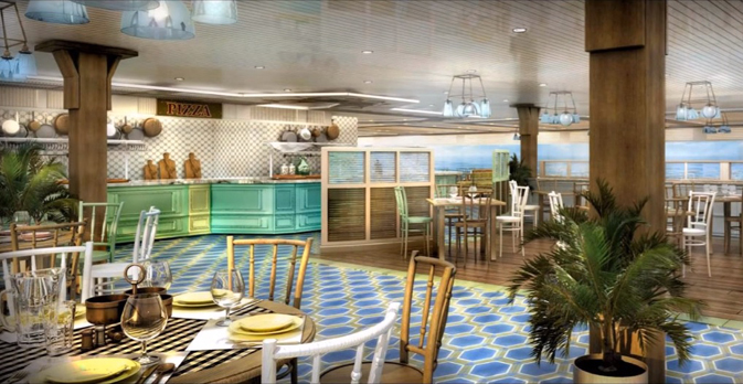 MSC Seaside's The Colonial Buffet & Pizzeria