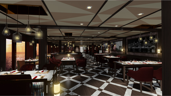MSC Seaside's new Butchers Cut American steakhouse Specialty restaurant concept