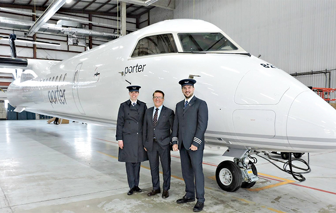 Porter unveils new North Bay schedule, adds another Q400 to fleet
