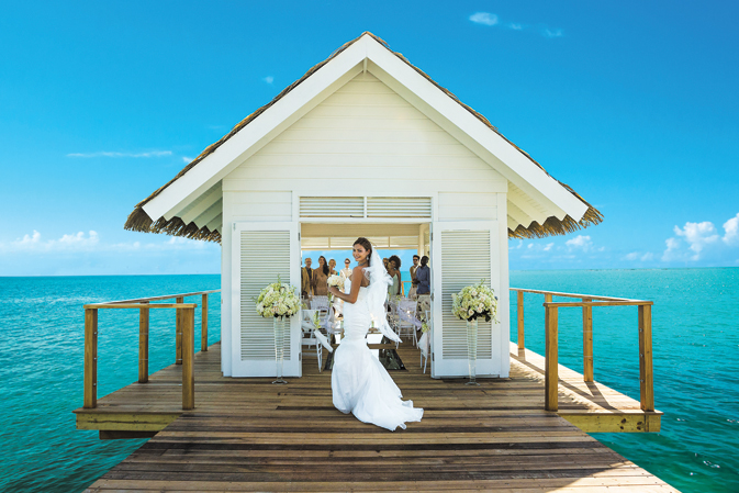 Sandals South Coast's Over-the-Water Wedding Chapel