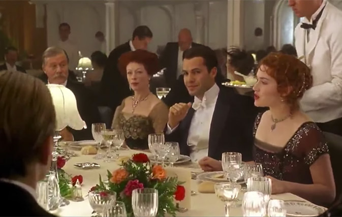 Grilled chops in 1st class, gruell in 3rd: These are Titanic’s actual menus