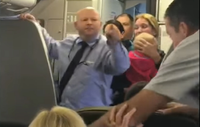 American Airlines removes flight attendant from duty after telling passenger to 'hit me'
