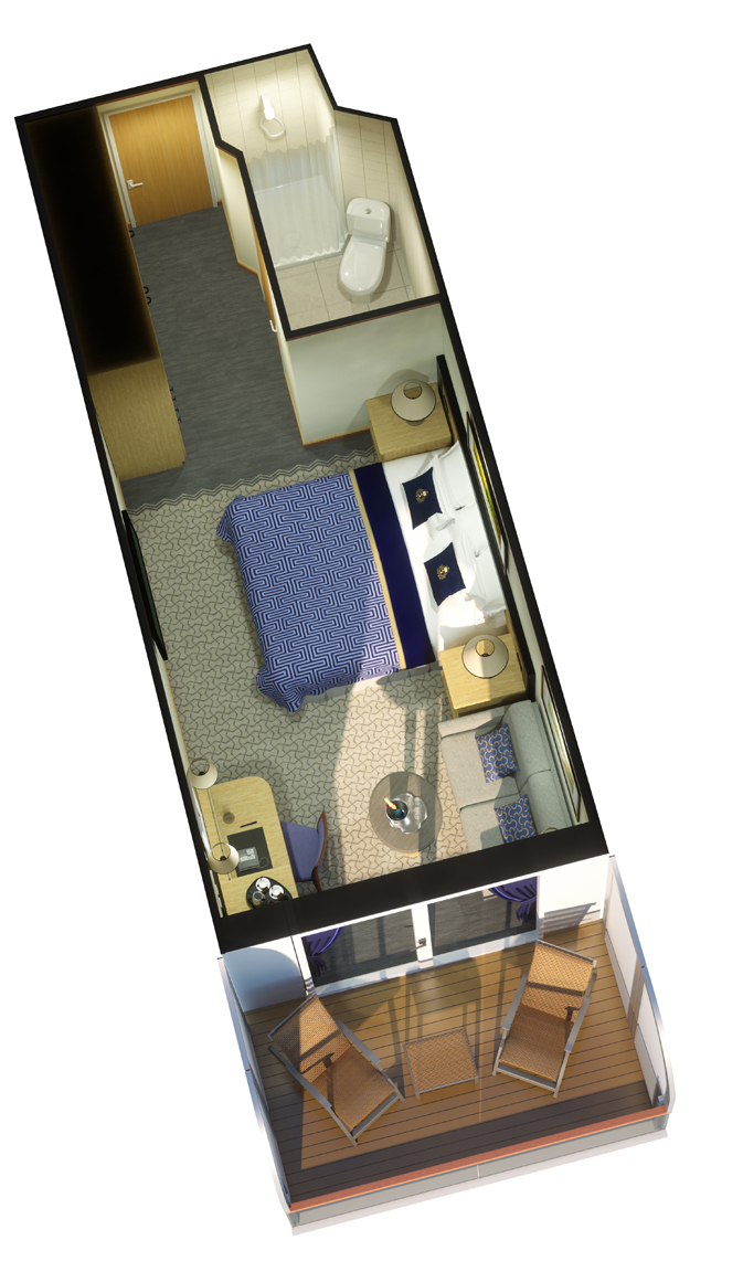 Club Suite layout