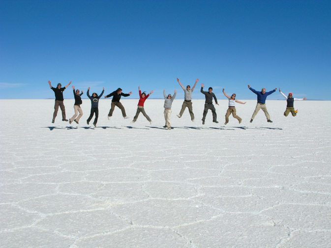 Bolivia salt flats