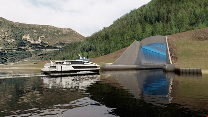 Norway is building the world's first ship tunnel