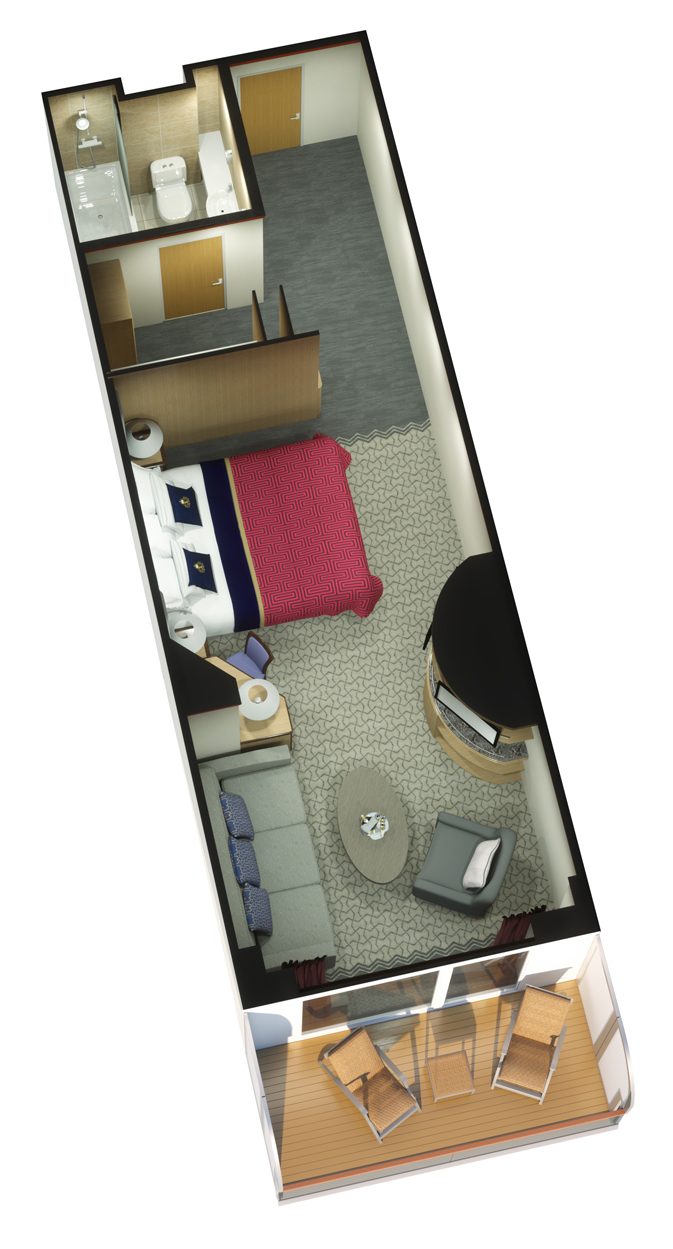 Princess Suite layout