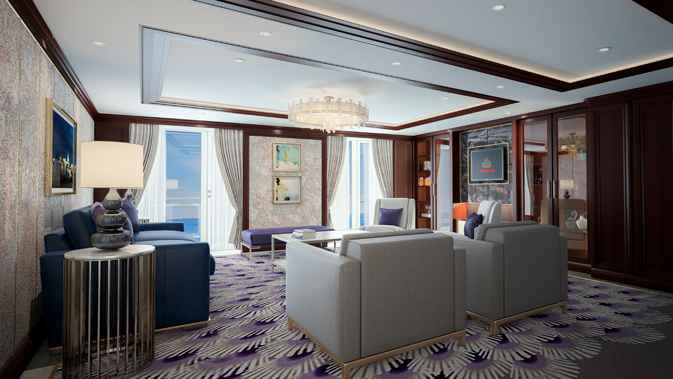 Queens Grill Grand Suite Lounge