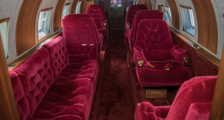 Elvis' plane goes on auction block after sitting 30 years