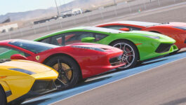 Exotics Racing at the Las Vegas Motor Speedway.