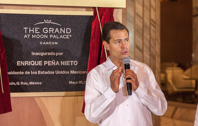 Mexico’s top dignitaries help inaugurate The Grand at Moon Palace Cancun