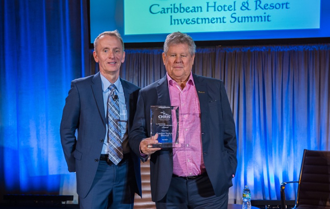 Sandals Chairman presented with inaugural CHRIS lifetime achievement award