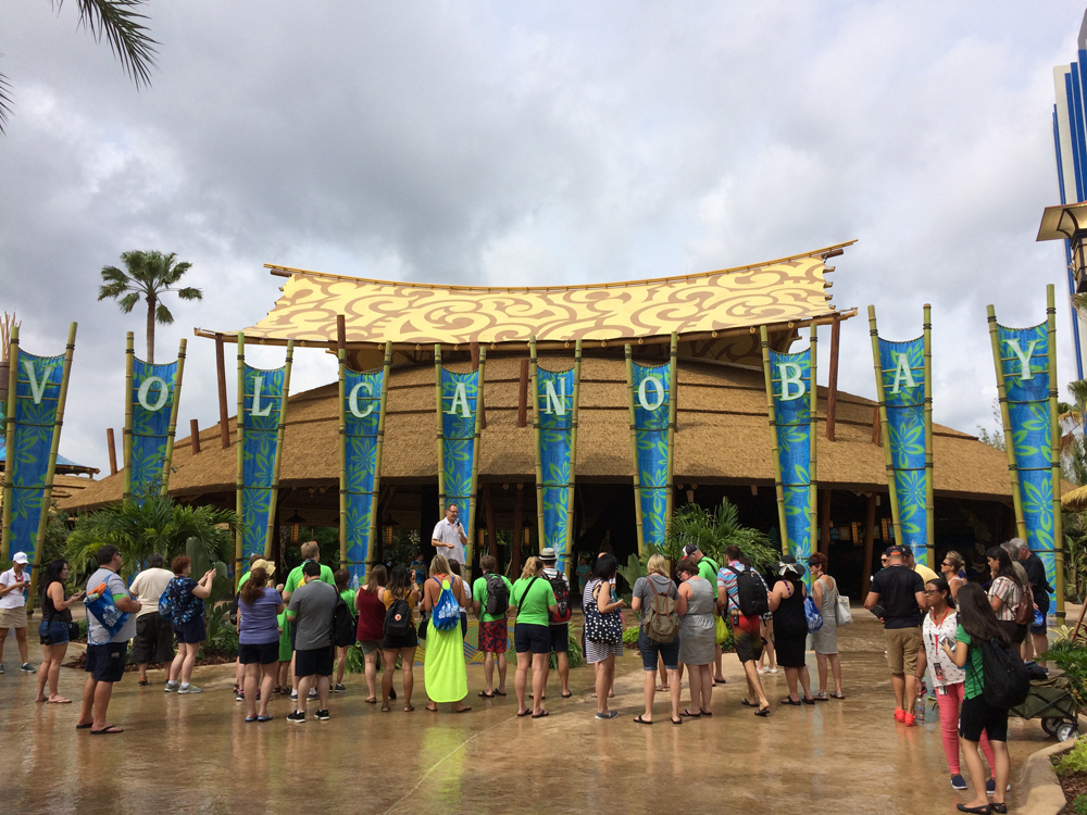 Universal Creative's Thierry Coup at Universal Orlando's Volcano Bay