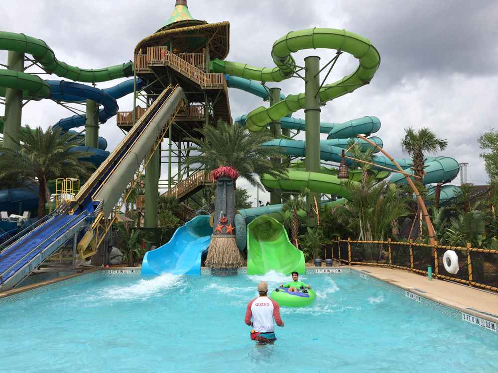 Safe landing at Universal Orlando's Volcano Bay water theme park
