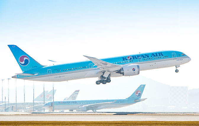 Toronto welcomes Korean Air Dreamliner on its first int’l route